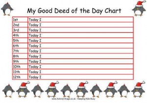 Good Deed Chart