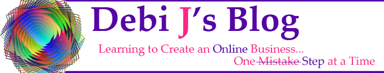 Old Header for Debi Js Blog