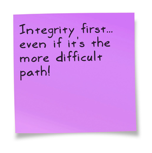 Integrity First